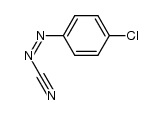 (Z)-(4-chloro-phenyl)-diazenecarbonitrile Structure