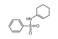 Benzenesulfonamide, N-1-cyclohexen-1-yl- (9CI)结构式