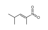 (E/Z)-4-methyl-2-nitro-2-pentene Structure