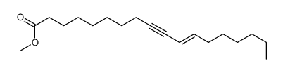 methyl octadec-11-en-9-ynoate Structure