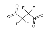 1,2-Dinitro-1,1,2,2-tetrafluoroethane结构式
