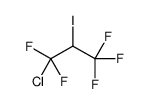 1-Chloro-2-iodo-1,1,3,3,3-pentafluoropropane结构式