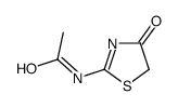 N-(4-氧代-4,5-二氢噻唑-2-基)乙酰胺结构式