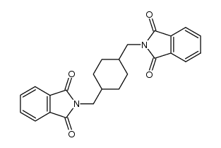 N,N'-cyclohexane-1,4-diyldimethyl-bis-phthalimide结构式