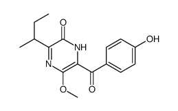 3-butan-2-yl-6-(4-hydroxybenzoyl)-5-methoxy-1H-pyrazin-2-one结构式