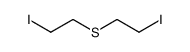 bis-(2-iodo-ethyl)-sulfide结构式