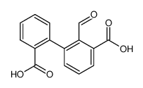2'-formyl-biphenyl-2,3'-dicarboxylic acid Structure