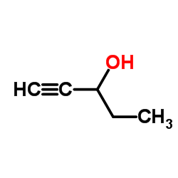 1-Pentyn-3-ol structure