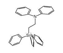 N-phenyl-N-(2-(triphenylstannyl)ethyl)aniline Structure