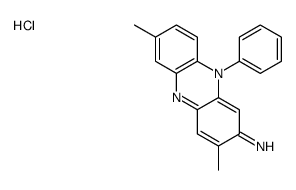 3,7-dimethyl-10-phenylphenazin-10-ium-2-amine,chloride Structure