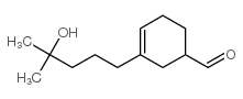 3-(4-羟基-4-甲基戊基)-3-环己烯-1-甲醛结构式