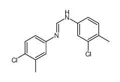 N'-(3-chloro-4-methylphenyl)-N-(4-chloro-3-methylphenyl)methanimidamide结构式