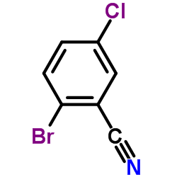 2-Bromo-5-chlorobenzonitrile Structure