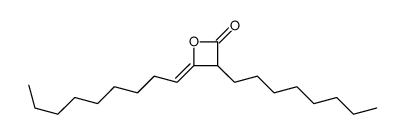 4-nonylidene-3-octyloxetan-2-one结构式