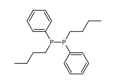1,2-Dibutyl-1,2-diphenyldiphosphan结构式