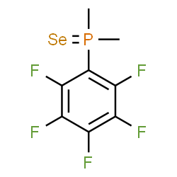 Dimethyl(pentafluorophenyl)phosphine selenide Structure