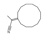 2-cyclododecylidenepropanenitrile Structure