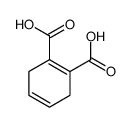 1,4-Cyclohexadiene-1,2-dicarboxylic acid Structure
