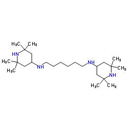 N,N'-双(2,2,6,6-四甲基哌啶-4-基)己烷-1,6-二胺结构式