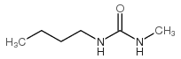 Urea,N-butyl-N'-methyl- structure