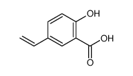 5-ethenyl-2-hydroxybenzoic acid结构式
