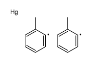 bis(2-methylphenyl)mercury结构式