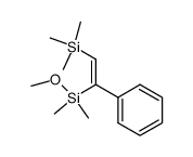 cis-α-dimethylmethoxysilyl-β-trimethylsilylstyrene Structure