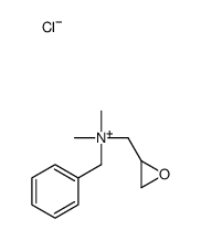 benzyl-dimethyl-(oxiran-2-ylmethyl)azanium,chloride结构式