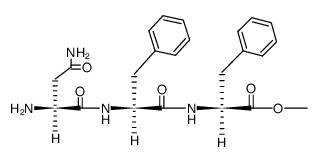 H-Asn-Phe-Phe-OCH3 Structure