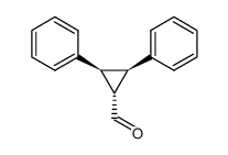 trans-2,trans-3-diphenylcyclopropanecarboxaldehyde结构式