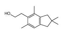 2-(2,2,4,6-tetramethyl-1,3-dihydroinden-5-yl)ethanol结构式