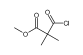 Propanoic acid,3-chloro-2,2-dimethyl-3-oxo-,methyl ester picture