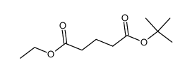 Glutarsaeure-ethyl-tert.-butylester结构式