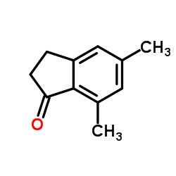 5,7-Dimethyl-1-indanone Structure