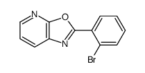 2-(2-bromophenyl)-[1,3]oxazolo[5,4-b]pyridine结构式