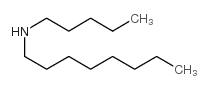 N-正辛基正戊胺结构式