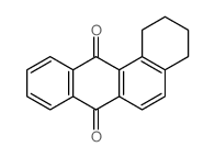 1,2,3,4-tetrahydrobenzo[a]anthracene-7,12-dione结构式