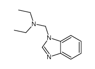 N-(1H-BENZO[D]IMIDAZOL-1-YLMETHYL)-N,N-DIETHYLAMINE Structure
