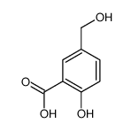 2-羟基-5-(羟甲基)苯甲酸结构式