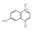 6-Quinoxalinol, 1,4-dioxide结构式