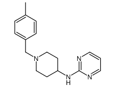 N-[1-[(4-methylphenyl)methyl]piperidin-4-yl]pyrimidin-2-amine Structure