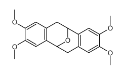 2’,3’,2”,3”-tetramethoxy-2,3:6,7-dibenzo-9-oxabicyclo[3.3.1]nona-2,6-diene Structure