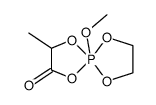 5-methoxy-3-methyl-1,4,6,9-tetraoxa-5l5-phosphaspiro[4.4]nonan-2-one Structure