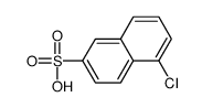 5-氯萘-2-磺酸结构式