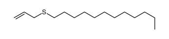 1-prop-2-enylsulfanyldodecane Structure