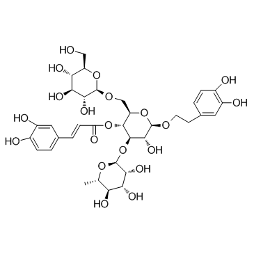 松果菊苷结构式
