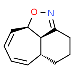 Cyclohepta[cd][2,1]benzisoxazole, 3,4,5,5a,9a,9b-hexahydro-, (5aR,9aR,9bR)-rel- (9CI) Structure