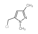 5-(氯甲基)-1,3-二甲基-1H-吡唑结构式