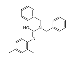 1,1-dibenzyl-3-(2,4-dimethylphenyl)urea结构式