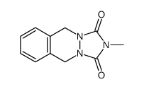1,2,3,4-Tetrahydro-N-methyl-2,3-phthalazindicarboximid结构式